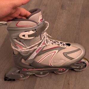 Bladerunner Women's Athletic Inline Skates - Gray and Pink